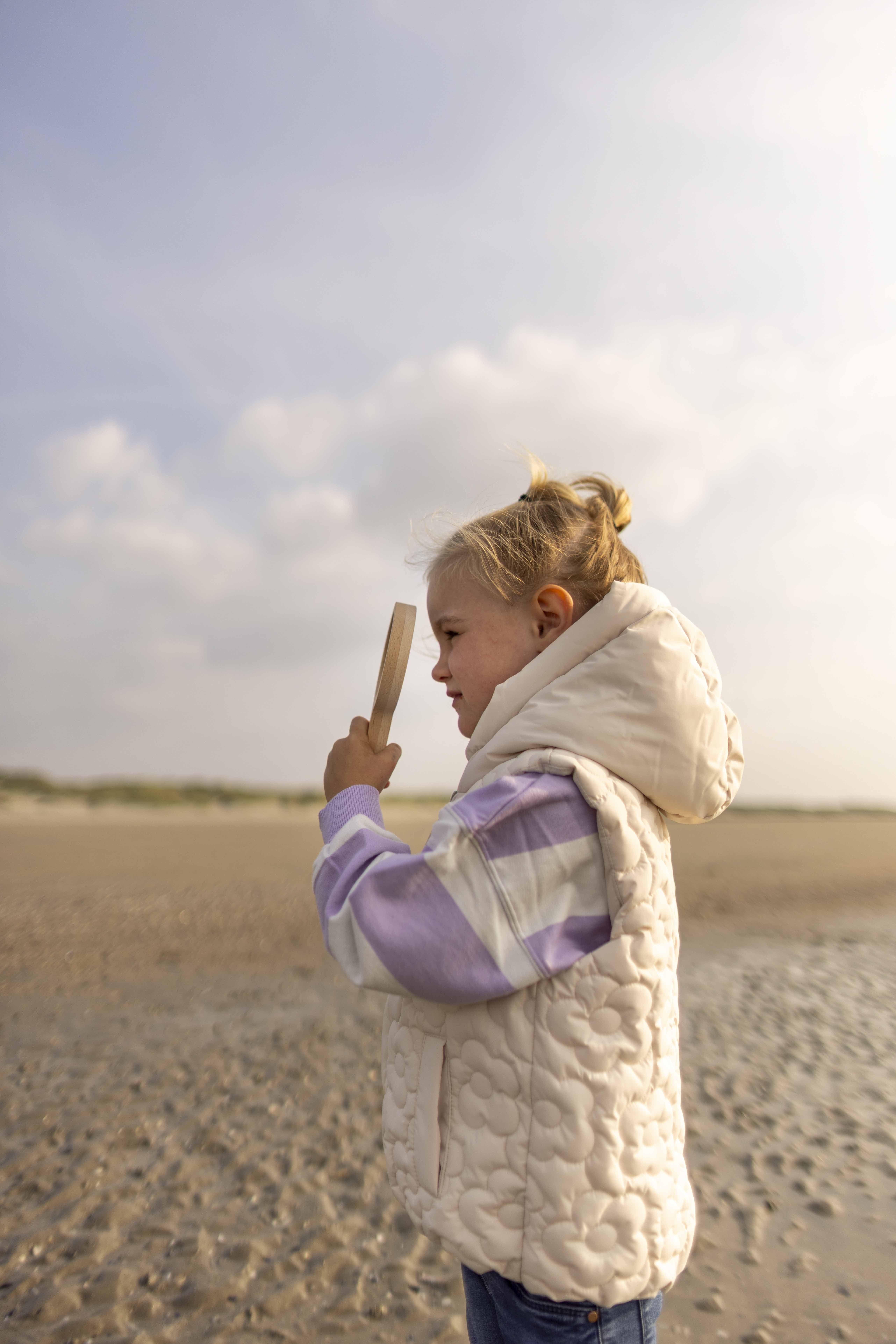 Het strand in Westende